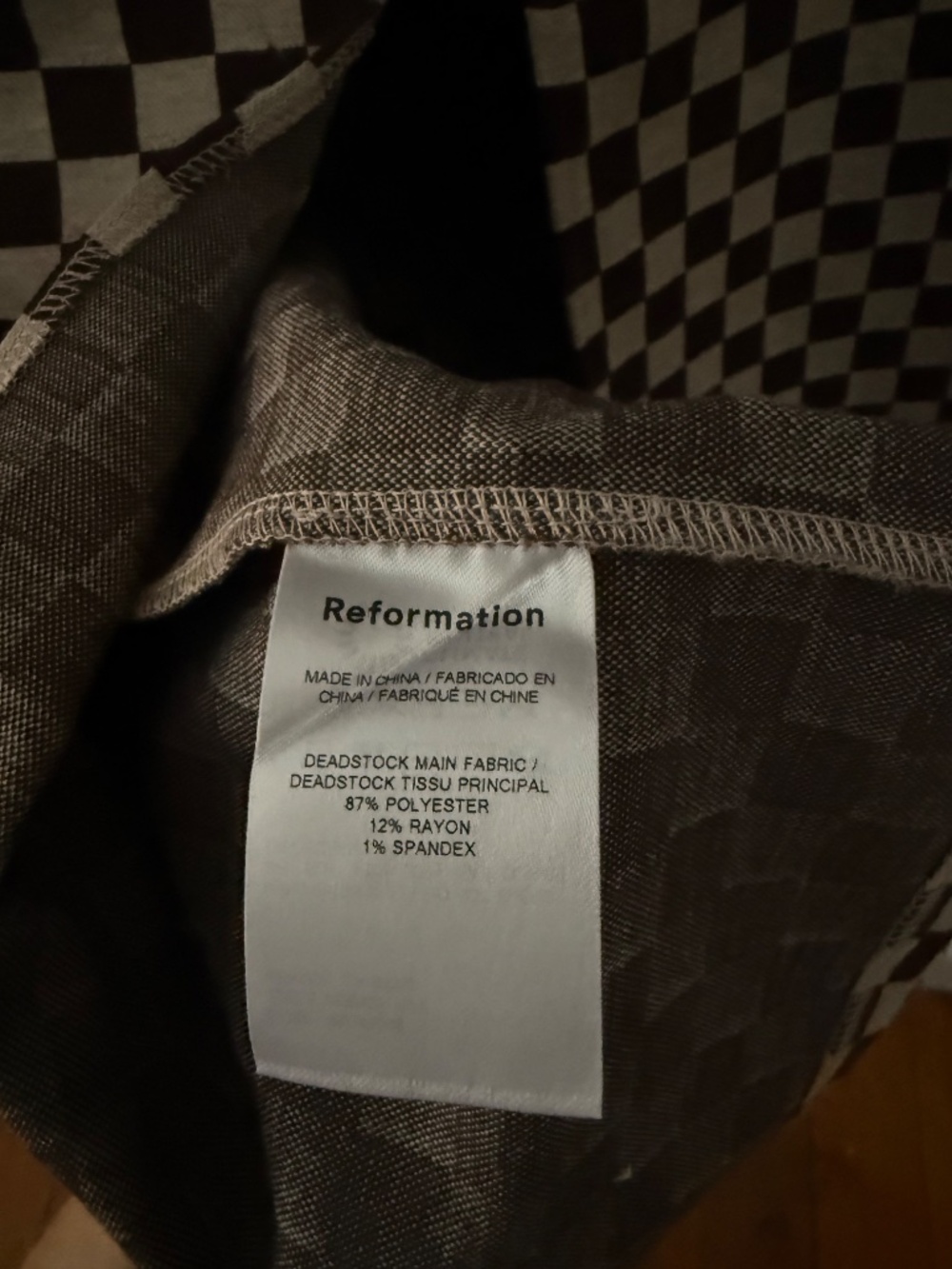 Reformation | Gingham Midi Skirt - Picture 5 of 5